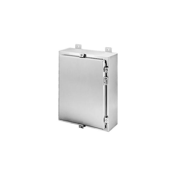 Nvent Hoffman WALL-MOUNT TYPE 4X ENCLOSURE, 30.00X24.00X10.00,  A36H2410SSLP